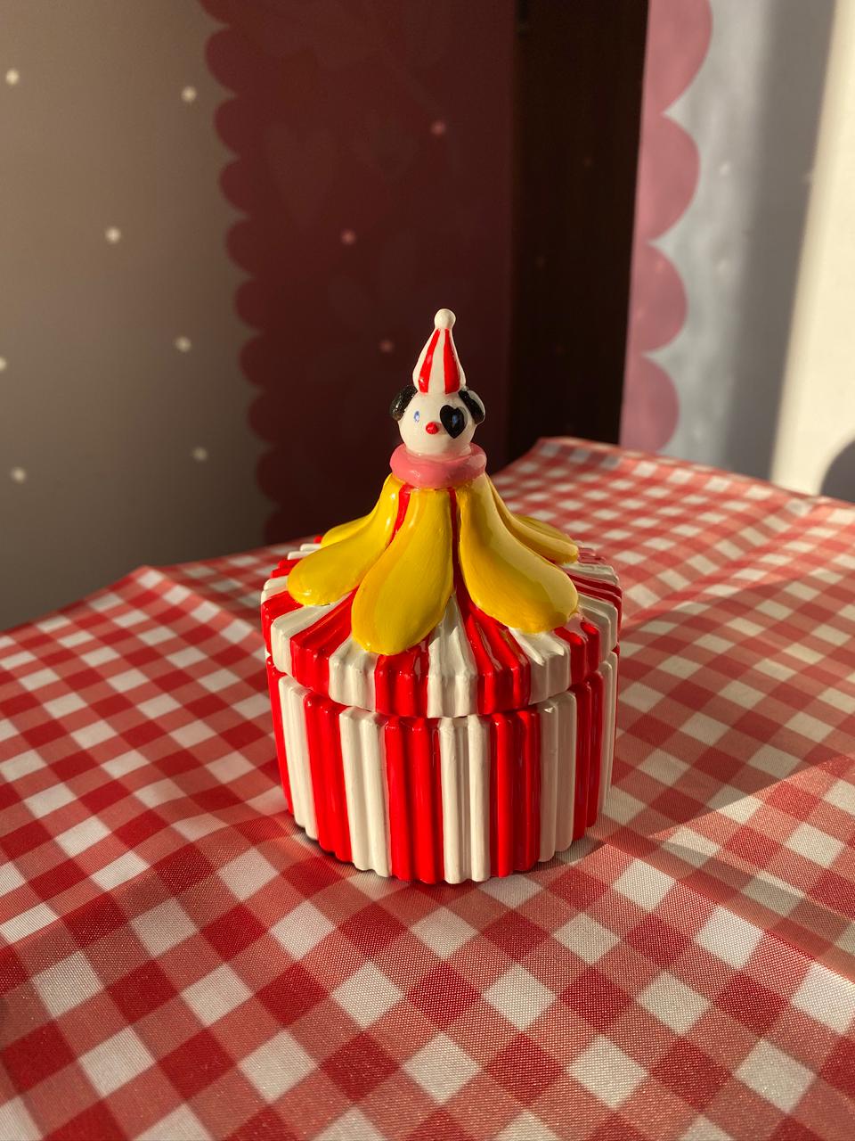 ✿ Joyero Perrito en el circo ✿